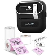 Bluetooth Label Maker,Phomemo M220 Label Maker,3 Inch Portable Thermal Label Printer,Rechargeable...