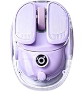 MIKIBY Q9 Chargeable Portable Silent 2.4GHz/Bluetooth Dual Mode Wireless Mouse, 4 Adjustable DPI,...