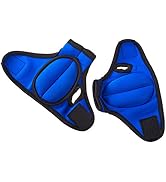 Prosource Fit Weighted Gloves, Pair of 2 lb. Neoprene Hand Weights for Cardio Workouts
