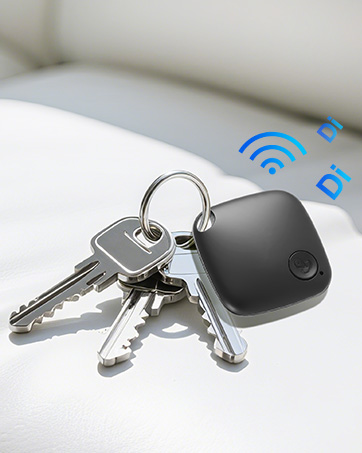 tracker bluetooth iOS only find locator key wallet bags worldwide black colorful