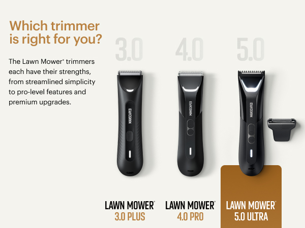 manscaped lawn mower groin body hair trimmer clipper foil travel