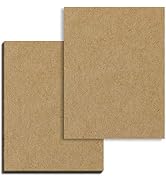 50 Sheets, Brown Kraft Cardstock, 200 GSM (75 lb. Cover), 8.5 x 11 inches