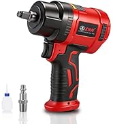 XIIW 3/8" Air Impact Wrench, 745ft-lbs Nut-busting Torque, 10,000 RPM, Heavy Duty 3/8 Drive Impac...