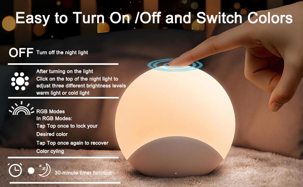 egg night light lamp