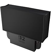 PlayVital Dust Cover for Nintendo Switch 2, Anti Scratch Dust Guard Waterproof Cover Sleeve for N...