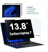 FILMEXT Privacy Screen for Microsoft Surface Laptop 13.8 inch 7th Generation Model 2036/2107, Ant...