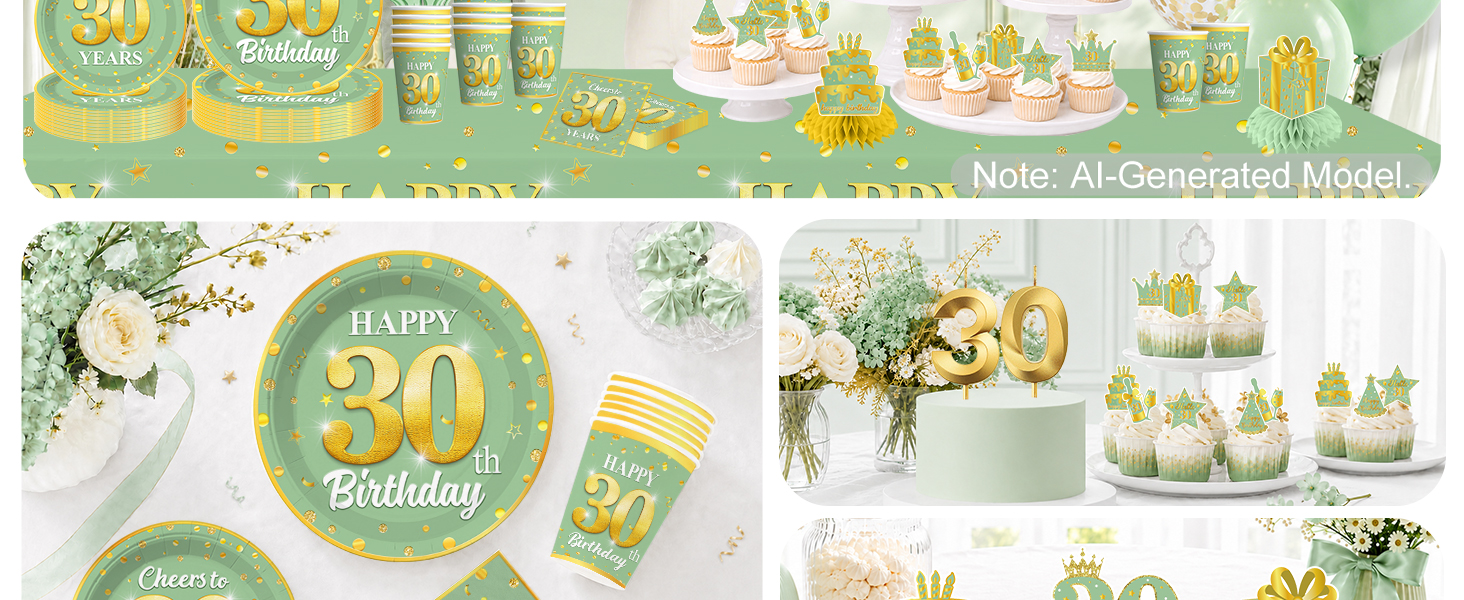 30th birthday decorations