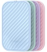TOURIT Slim Ice Packs for Lunch Boxes and Coolers, 4 Pack Reusable Lunch Box Cooler Ice Packs, Lo...