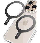 gliship for MagSafe Sticker 2 Pack, Compatible with MagSafe Ring Magnet, Universal Magnetic Ring ...