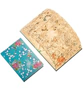 Uniwolk Flower Book Lamp Bookish Birthday Gifts for Women or Freinds, Foldable Paper Desk Lamp fo...