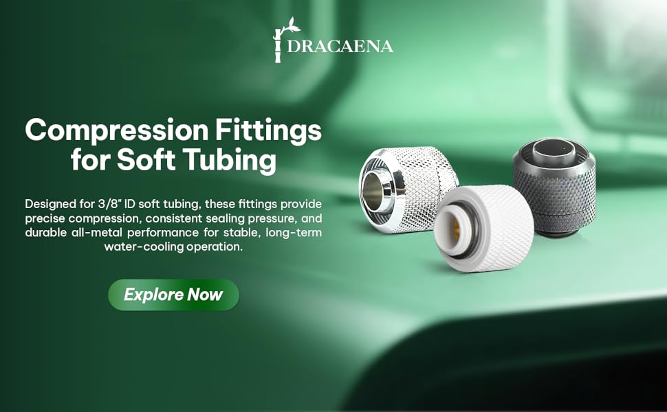 Compression Fittings for Soft Tubing