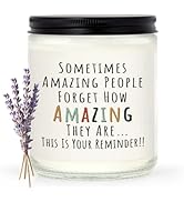 Craftique Candle Gifts for Women- You're Amazing Candle- Birthday Gifts for Women Friendship, Tha...