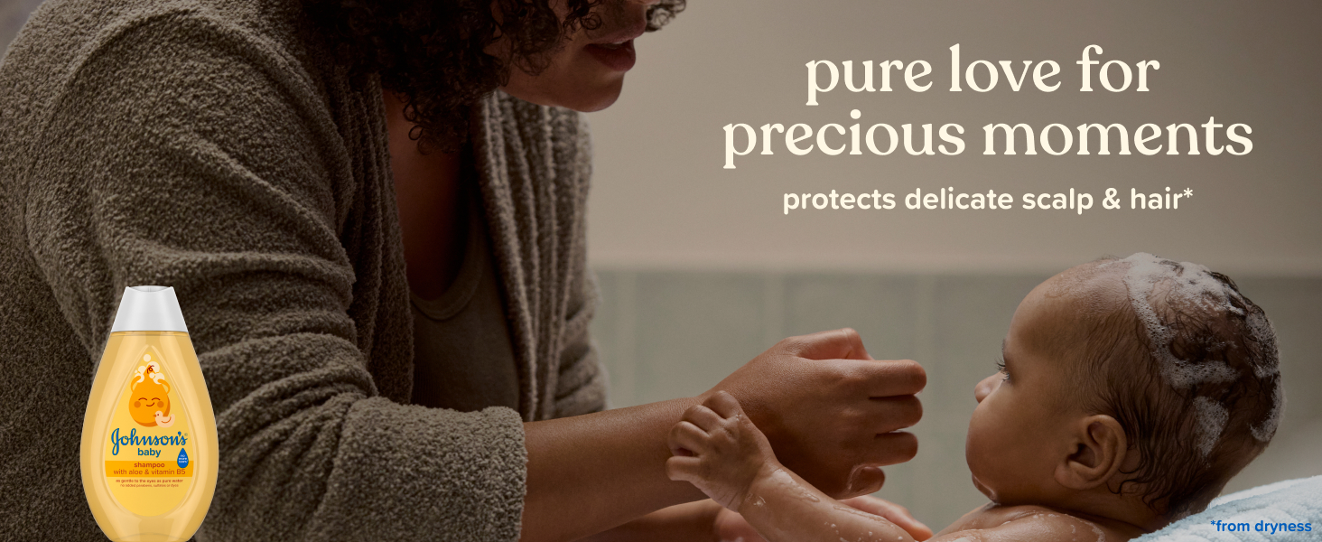 pure love for precious moments johnsons baby shampoo protects delicate scalp and baby hair