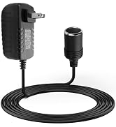AC to DC Converter 2A 24W Car Cigarette Lighter Socket Adapter Power Cable 110-240V to 12V AC/DC ...
