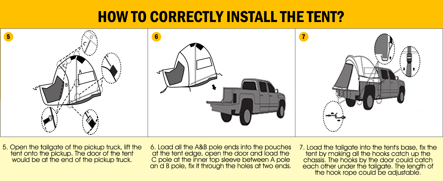 Pickup Truck Tent