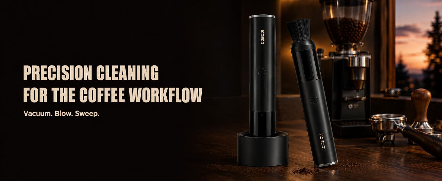 PRECISION CLEANING FOR THE COFFEE WORKFLOW