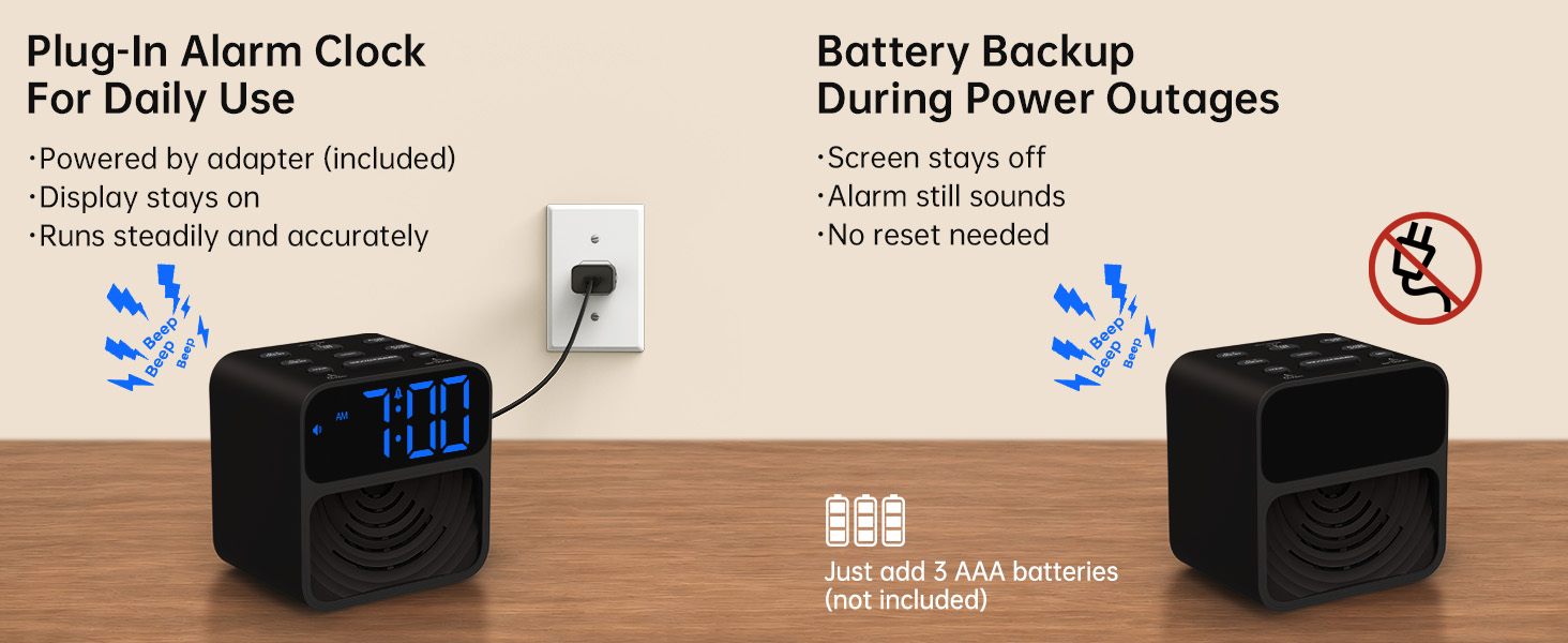 loudest alarm clock for really heavy sleepers