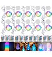 3D Printer Remote Control RGB LED Lamp Kit 001 with Power Off Color Storage for Bambu Lab H2D/H2C...