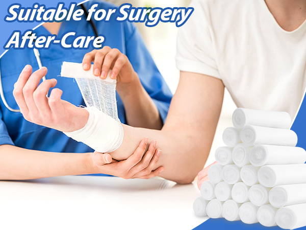 Gauze Rolls Bandages for surgery after-care