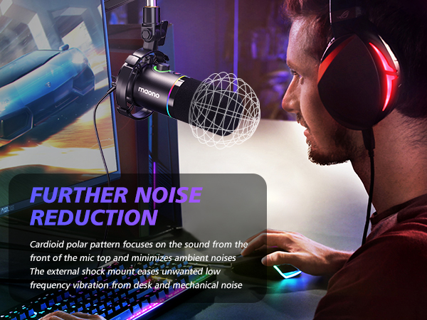 MAONO XLRUSB Dynamic Microphone