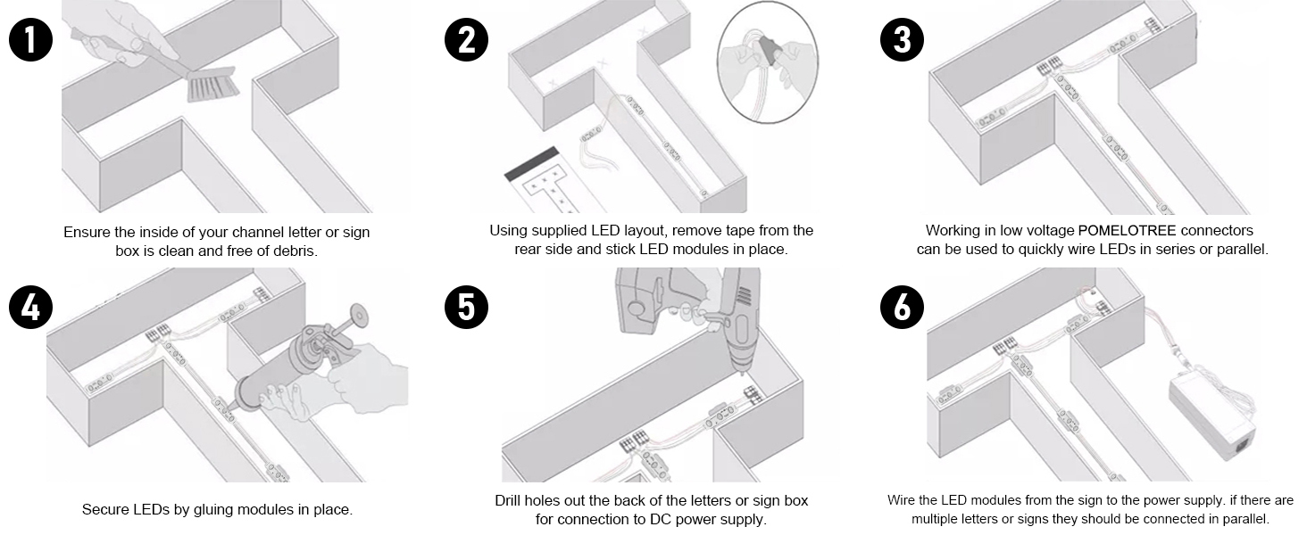 led window lights