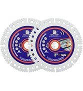BRSCHNITT Indestructible Disc for Grinder 3inch 2pcs-3/8