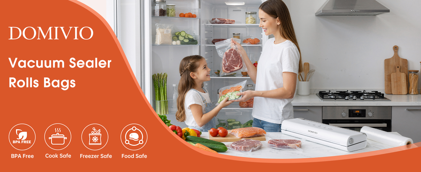 Vacuum Sealer Rolls Bags