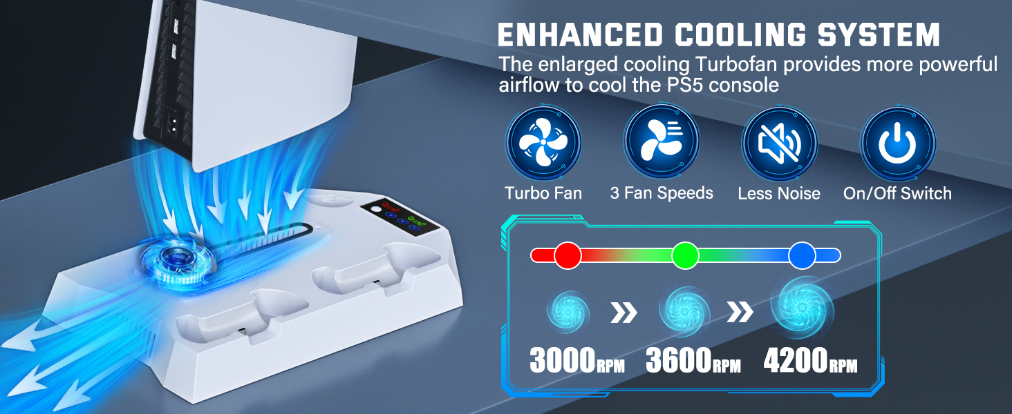 ps5 slim cooling station
