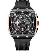 FANMIS Men's Multifunction Military Analog Watch Big Face Luminous Chronograph Fashion Quartz Bus...