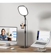 LitONES Video Conference Lighting for Zoom Meeting, Ring Light for Desk with Flexible Stand, 30 L...