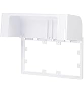 Housoutil 2-Gang Waterproof Outlet Cover, Outdoor Plug Cover, Weatherproof Outlet Cover, Adhesive...