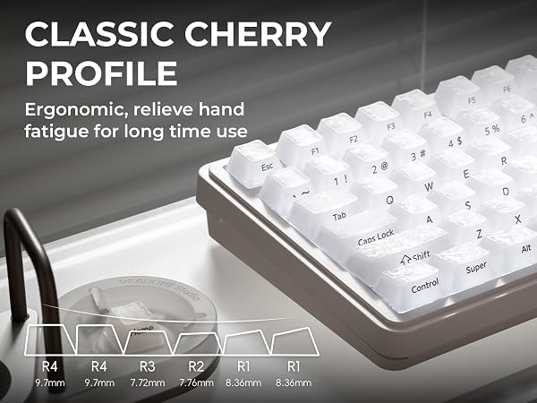 transparent keycaps