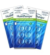 HushBumps Ultra-Quiet, Energy Absorbing Compound Bumpers for Large Cabinets, Sliding & Pocket Doo...