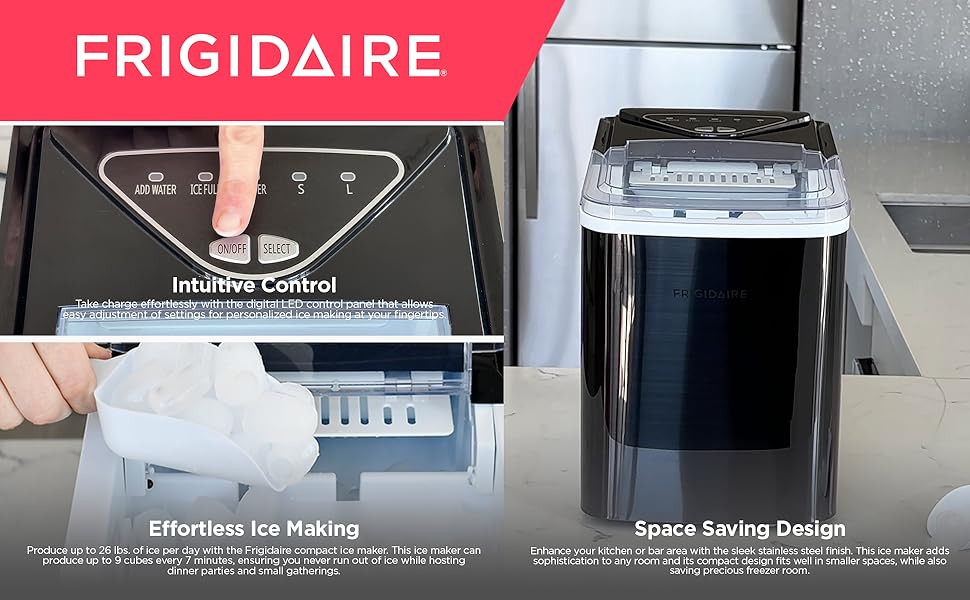 Frigidaire compact ice maker
