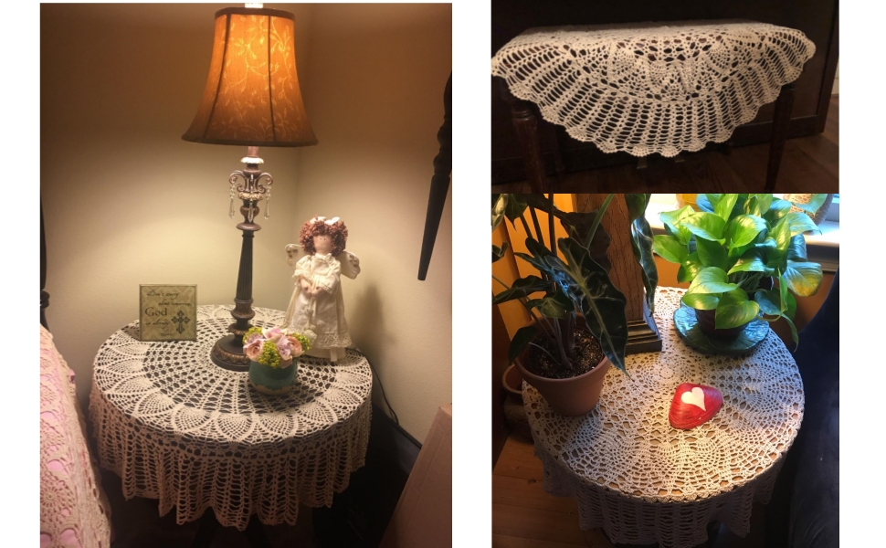 crochet table cloth