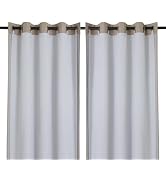 Chyhomenyc 2 Panels 100% Blackout Curtain Liners, 100% Darkening Thermal Insulated Blackout Liner...