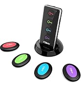 Esky Key Finder Locator with Sound, 85dB Item Trackers with 131ft Range Beeper Tags, Wireless Key...