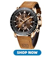 BENYAR Watch for Men Analog Quartz Chronograph Waterproof Luminous Designer Mens Wrist Watches Bu...
