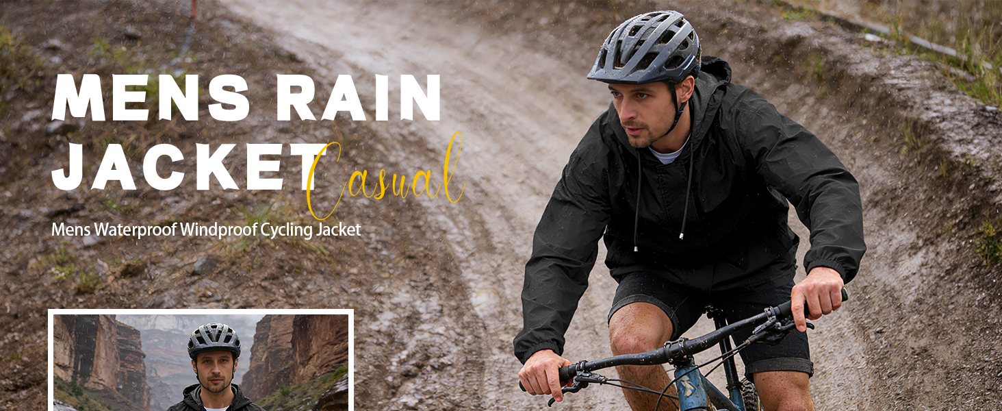 MENS RAIN JACKET