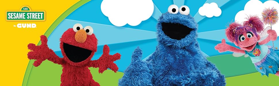 GUND Officially Licensed Sesame Street Plush Toys for All Ages