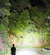 LED Camping Lantern Flashlight Spotlight Rechargeable Searchlight Lamp Emergency Light