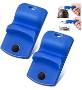 2 Pack Canning Jar Opener with Magnets, Mason Jar Opener For Canning Lids, Regular and Wide Mouth...