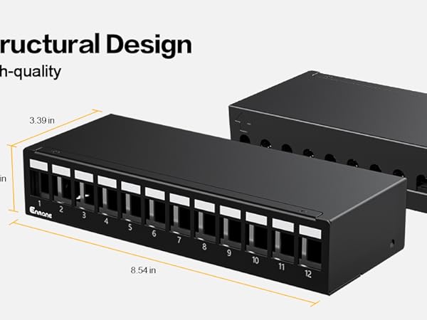 12port patch panel