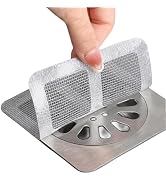 30Pcs Disposable Shower Drain Hair Catcher 4"x4" Shower Drain Mesh Stickers | Drain Hair Catcher ...