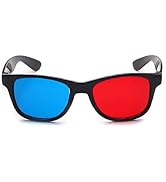 Red and Blue 3D Glasses Universal TV Movie Dimensional Video Frame 3D Glasses DVD Game Glass 3D S...