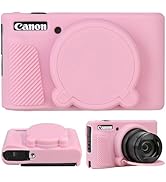 SZHSYJY Camera Case for Canon PowerShot SX740/ SX730 Digital Camera,Soft Silicone Protective Bag ...