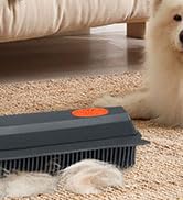 MAVRIZ Pet Hair Removal Broom on Carpet, Rubber Broom for Hardwood Floor - Fur Remover Broom with...