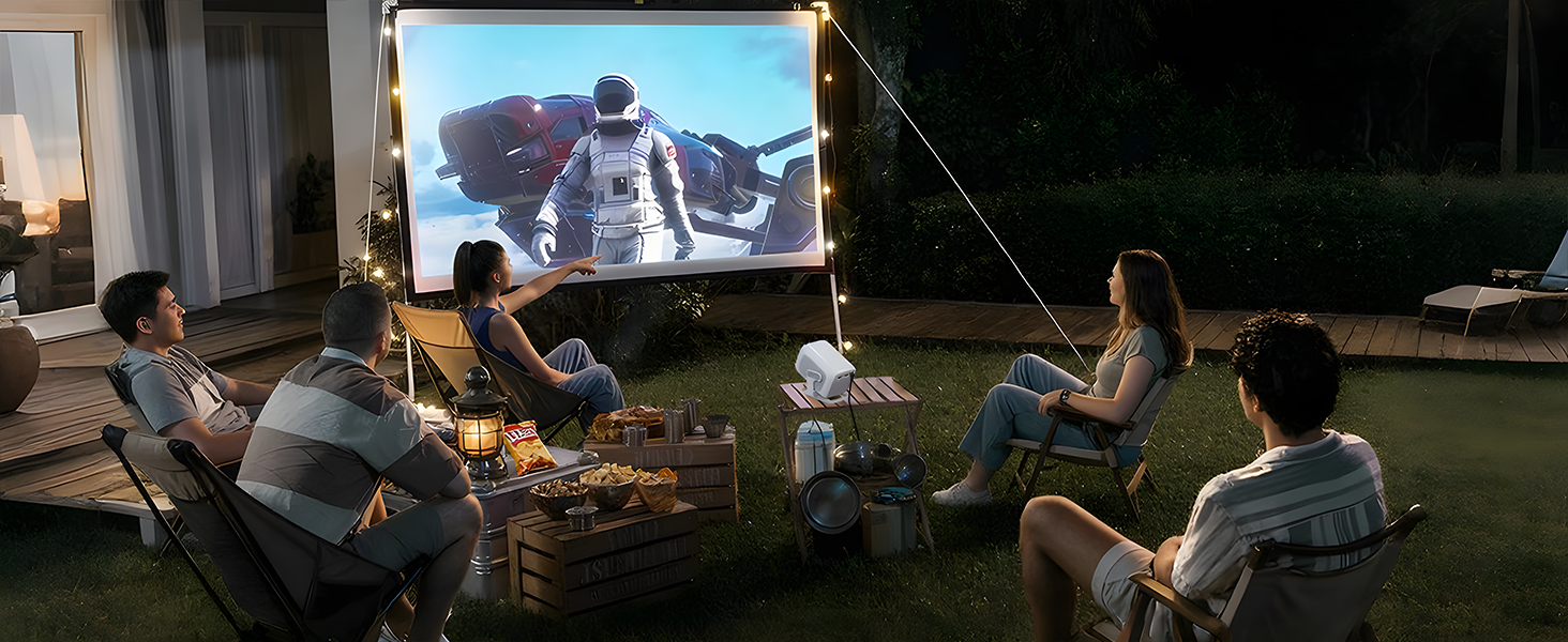 outdoor projector