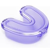 Retainer Case Travel Denture Holder: Leak Proof Aligner Case, Portable Night Guard Case, Easy to ...