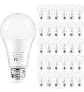LED Light Bulbs, 100 Watt Equivalent A19 LED Bulbs, 13W 5000K Daylight White 1500 Lumens Non-Dimm...